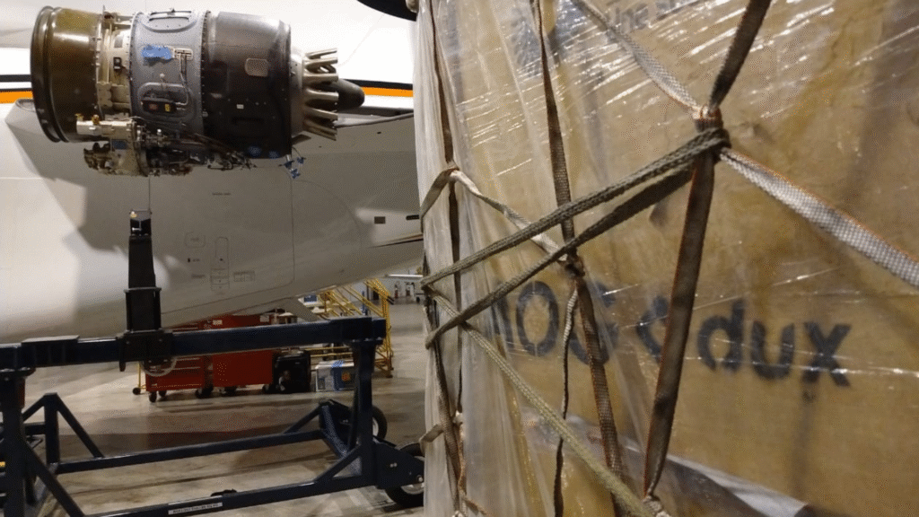 Aeronave parada (AOG): solução rápida para envio urgente de peças aeronáuticas